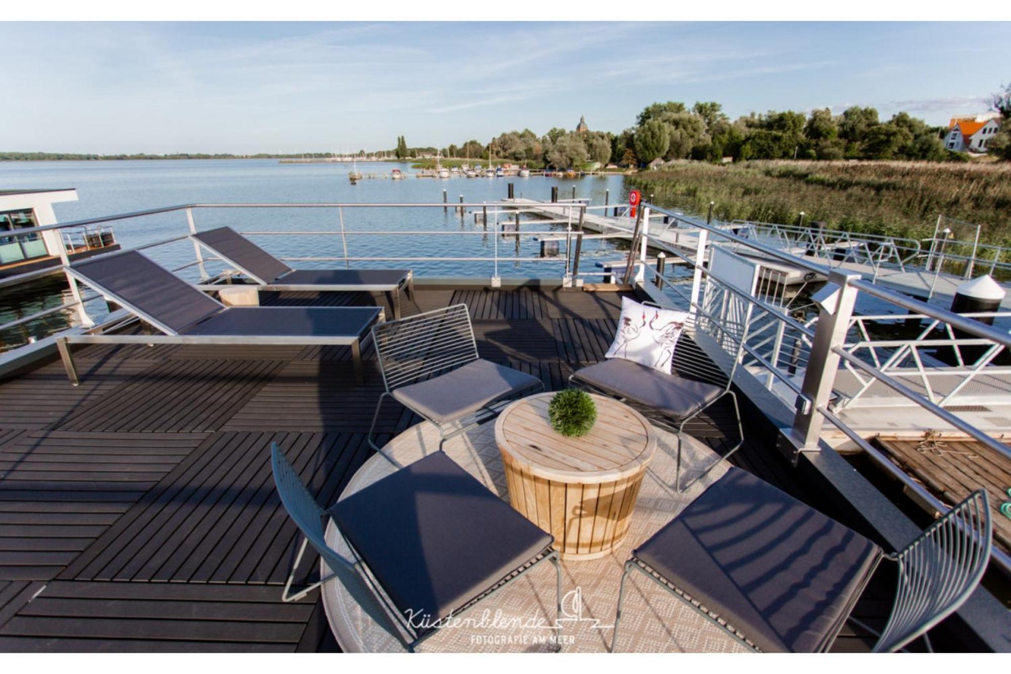 Ostsee Hausboot - Kranichnest Lp1 Ribnitz-Damgarten Exteriér fotografie