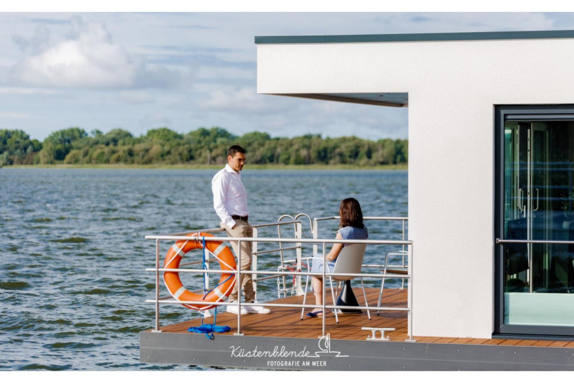 Ostsee Hausboot - Kranichnest Lp1 Ribnitz-Damgarten Exteriér fotografie