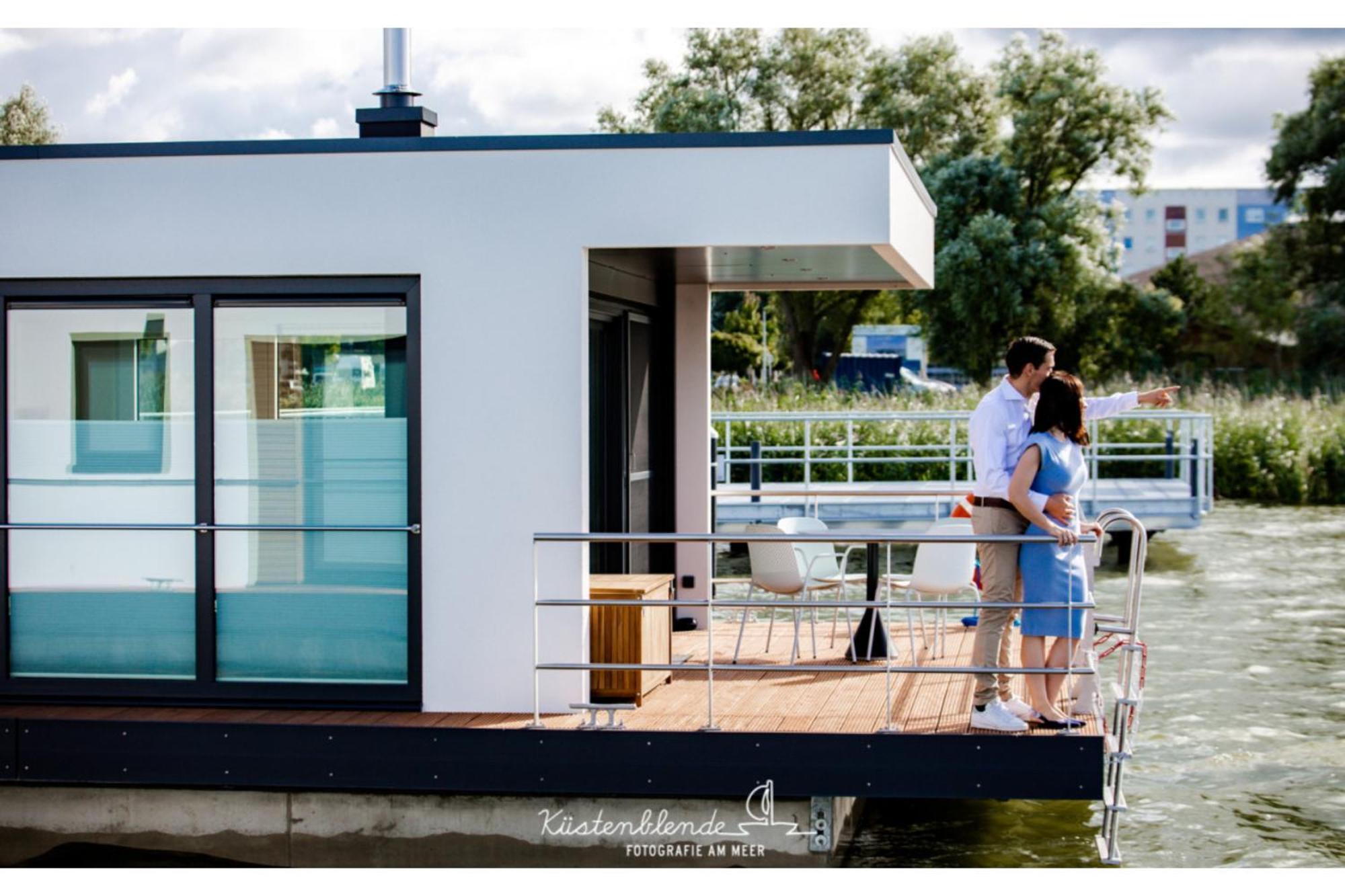 Ostsee Hausboot - Kranichnest Lp1 Ribnitz-Damgarten Exteriér fotografie